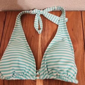 Arizona Triangle Striped Bikini Top